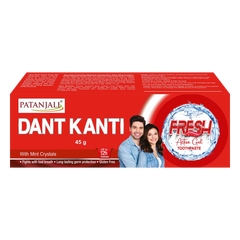 Patanjali Dant Kanti Natural Toothpaste 18gm Each Buy12+ Get 1 Free Fresh Gel Toothpaste 45g