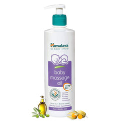 Himalaya Baby Massage Oil, Nurtures Growth & Strengthens Bond With Your Baby | 400ml