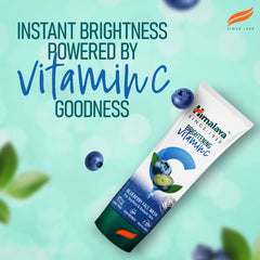 Himalaya Brightening Vitamin C Blueberry Face Wash, Helps Boost The Skin's Natural Radiance | 100ml