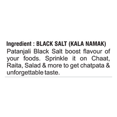Patanjali Kala Namak (Black Salt) 100gm