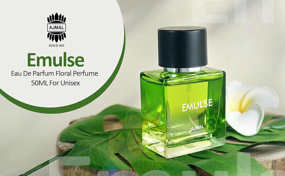 Ajmal Emulse Eau De Parfum 50ml 1.6 Fl.oz. & Aretha Deodorant 150ml 5 Fl.oz. Party Wear Gift For Men And Women | Pack Of 2 Ajmal Emulse Eau De Parfum 50ml 1.6 Fl.oz. & Aretha Deodorant 150ml 5 Fl.oz. Party Wear Gift For Men And Women | Pack Of 2