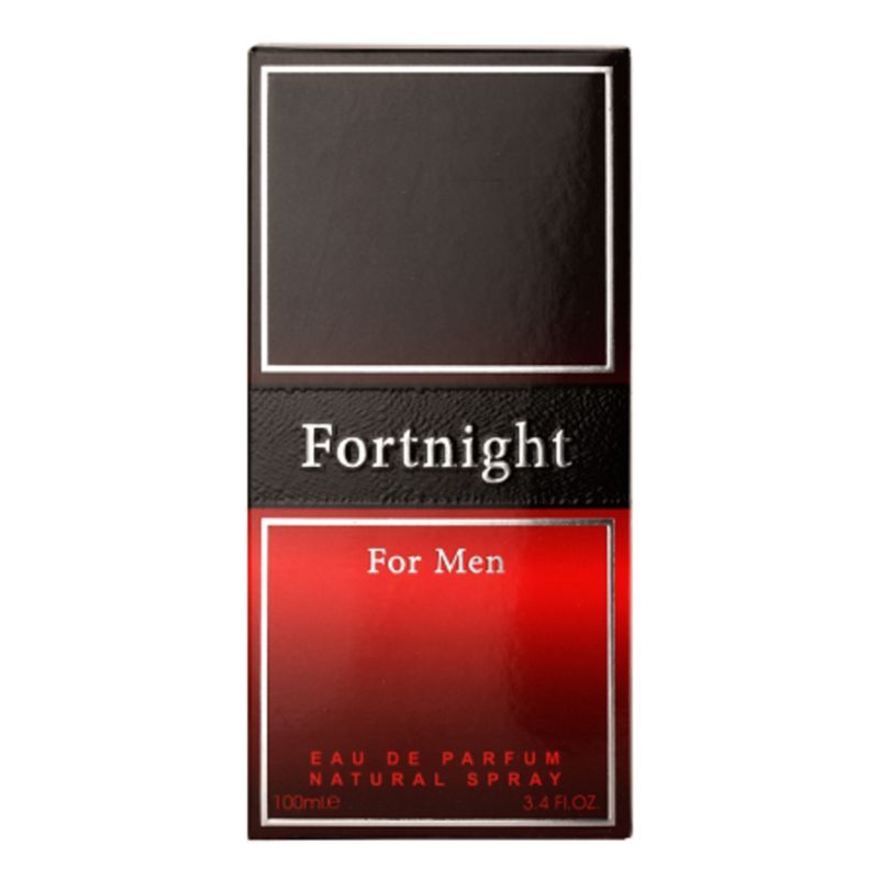 FORTNIGHT FOR MEN BY MAISON ALHAMBRA EAU DE PARFUM 100ML 3.4 FL.OZ. FORTNIGHT FOR MEN BY MAISON ALHAMBRA EAU DE PARFUM 100ML 3.4 FL.OZ.