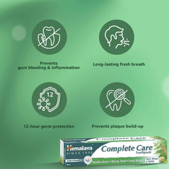 Himalaya Complete Care Toothpaste, Healthy Gums, Strong Teeth & Fresh Breath | 150gm