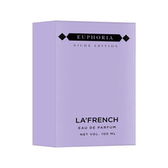 La French Euphoria Eau De Perfume 100ml 3.4 Fl.oz. | Long Lasting & Sensuous Fragrance For Unisex