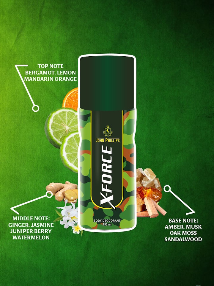 John Phillips Chocolate Eau De Parfum 60ml 2 Fl.oz. & X Force Deodrant 150ml 5 Fl.oz. | Long Lasting For Men & Women | Combo Of 2 John Phillips Chocolate Eau De Parfum 60ml 2 Fl.oz. & X Force Deodrant 150ml 5 Fl.oz. | Long Lasting For Men & Women | Combo Of 2