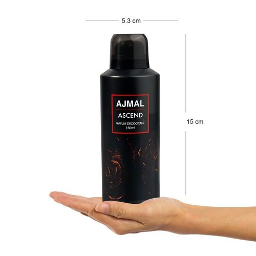 Ajmal Emulse Eau De Parfum 20ml 0.6 Fl.oz. & Ascend Deodorant 150ml 5 Fl.oz. Office Wear Gift For Man And Women | Combo Of 2 Ajmal Emulse Eau De Parfum 20ml 0.6 Fl.oz. & Ascend Deodorant 150ml 5 Fl.oz. Office Wear Gift For Man And Women | Combo Of 2