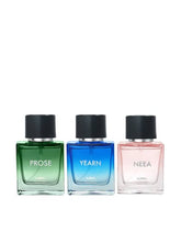 Ajmal Yearn + Prose + Neea Eau De Parfum 50ml 1.6 Fl.oz. Each Pack Of 3 | For Unisex | Perfect For Gifting