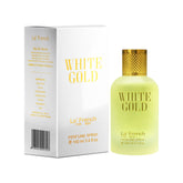 La French White Gold Eau De Parfum Spray For Men 100ml 3.4 Fl.oz. | Unique & Long Lasting Fragrance