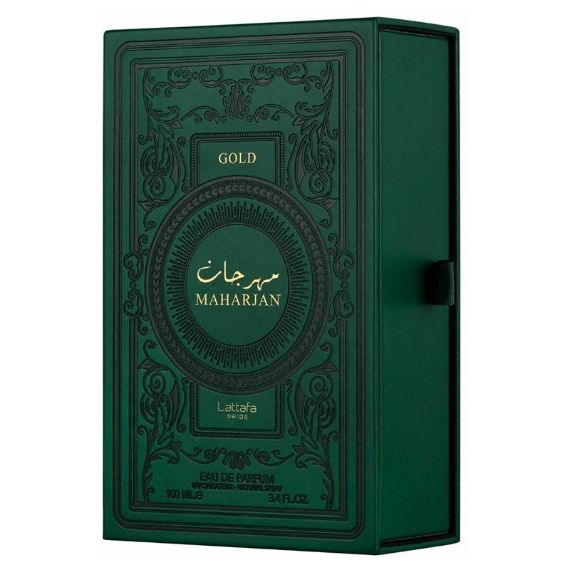 Lattafa Pride Maharjan Gold Eau De Parfum 100ml 3.4 Fl.oz. Unisex Fragrance | Long Lasting Lattafa Pride Maharjan Gold Eau De Parfum 100ml 3.4 Fl.oz. Unisex Fragrance | Long Lasting