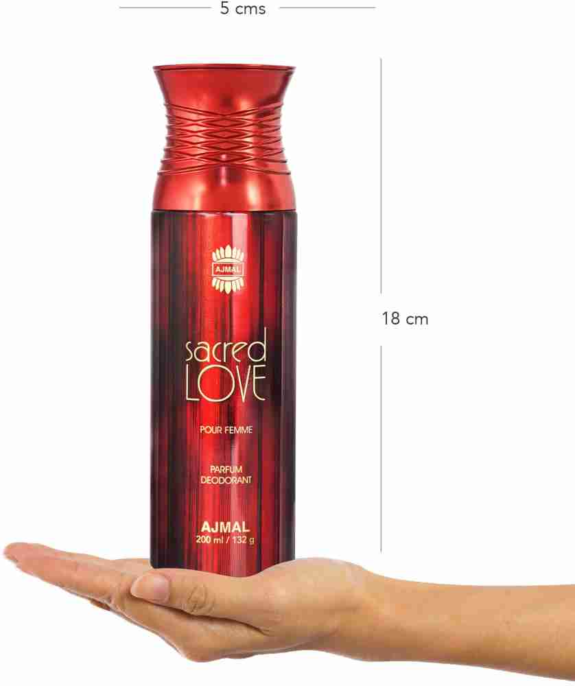 Ajmal Silver Shade & Sacred Love Deodorant Spray 200ml 6.7 Fl.oz. Each X2 & Aretha Eau De Parfum 50ml 1.6 Fl.oz. | Pack Of 3 For Unisex Ajmal Silver Shade & Sacred Love Deodorant Spray 200ml 6.7 Fl.oz. Each X2 & Aretha Eau De Parfum 50ml 1.6 Fl.oz. | Pack Of 3 For Unisex
