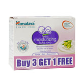 Himalaya Extra Moisturizing Baby Soap, Cleanses & Moisturizes Babyās Skin | 75gm, Buy 3 Get 1 Free