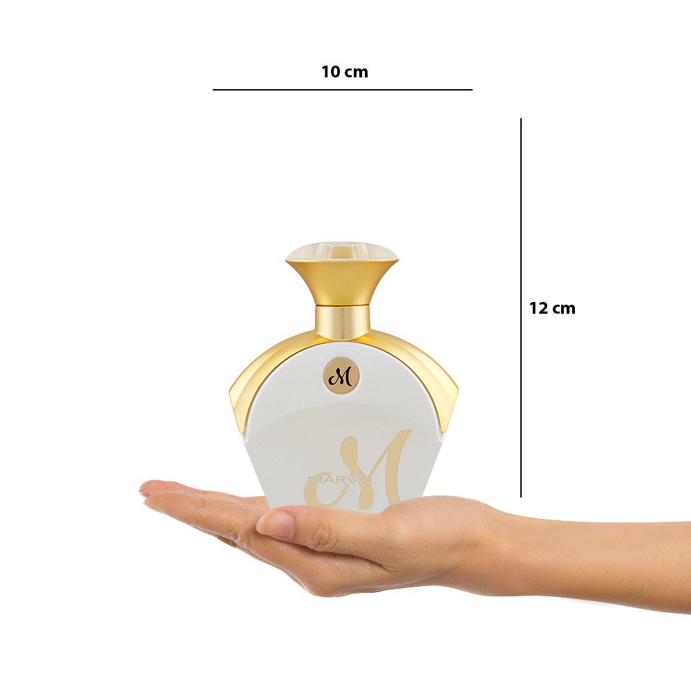 Ajmal Maryaj M White For Her Eau De Parfum 90ml 3.0 Fl.oz. Gift For Women | Long Lasting Spray Ajmal Maryaj M White For Her Eau De Parfum 90ml 3.0 Fl.oz. Gift For Women | Long Lasting Spray