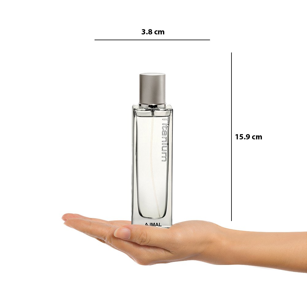 Ajmal Titanium Eau De Parfum 100ml 3.4 Fl.oz. Perfect Gift For Husband | Party Wear | Made In Dubai Ajmal Titanium Eau De Parfum 100ml 3.4 Fl.oz. Perfect Gift For Husband | Party Wear | Made In Dubai