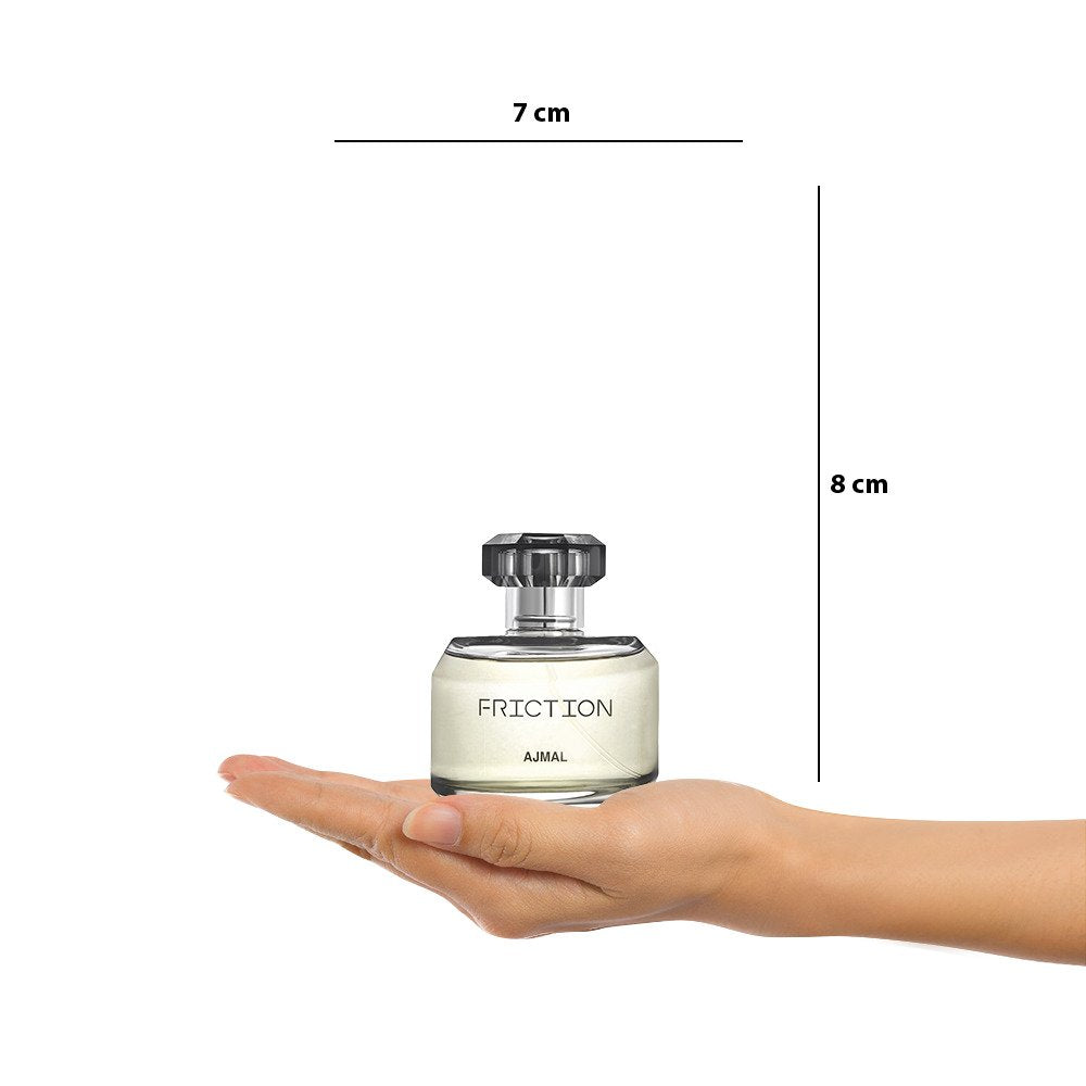 Ajmal Friction Eau De Parfum 100ml 3.4 Fl.oz. Perfume Gift For Men | Long Lasting Ajmal Friction Eau De Parfum 100ml 3.4 Fl.oz. Perfume Gift For Men | Long Lasting