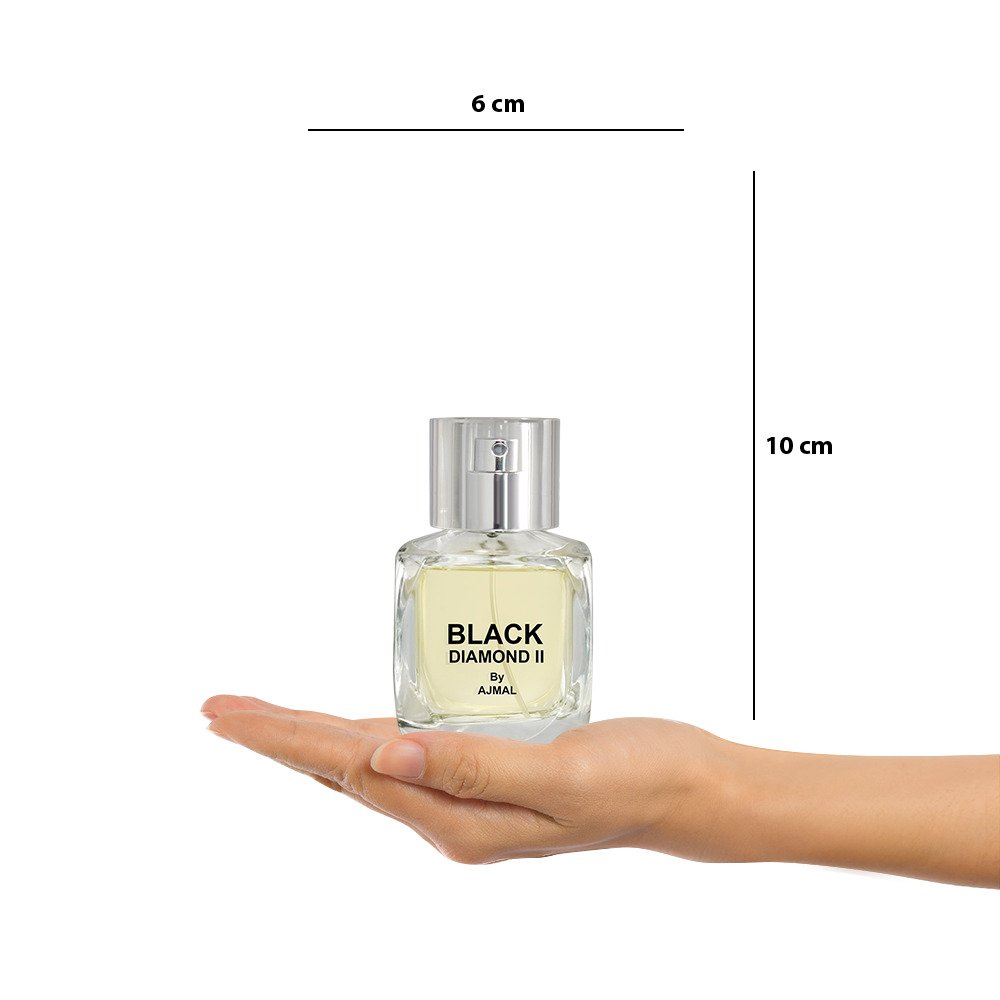 Ajmal Black Diamond II Eau De Parfum 100ml 3.4 Fl.oz. Gift For Men | Long Lasting Spray Ajmal Black Diamond II Eau De Parfum 100ml 3.4 Fl.oz. Gift For Men | Long Lasting Spray
