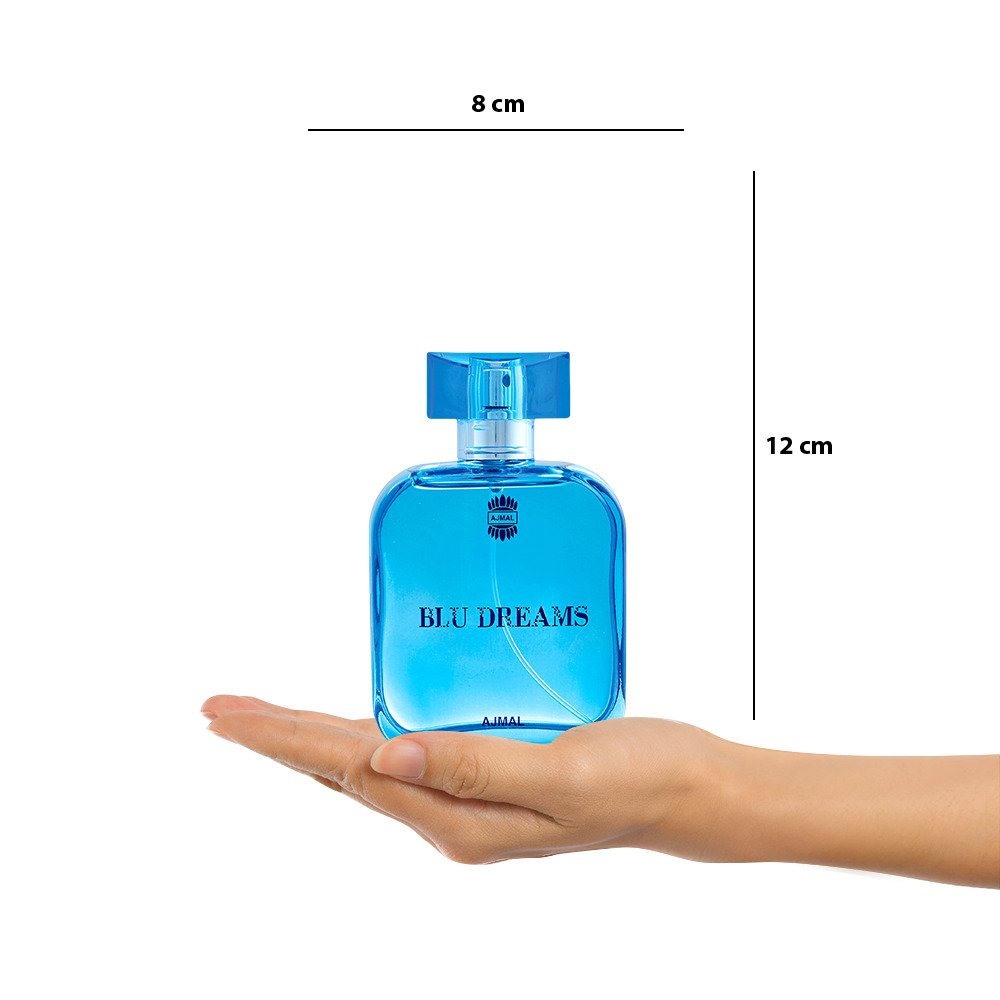 Ajmal Blu Dreams Eau De Parfum 100ml 3.4 Fl.oz. Gift For Men | Long Lasting Spray Ajmal Blu Dreams Eau De Parfum 100ml 3.4 Fl.oz. Gift For Men | Long Lasting Spray