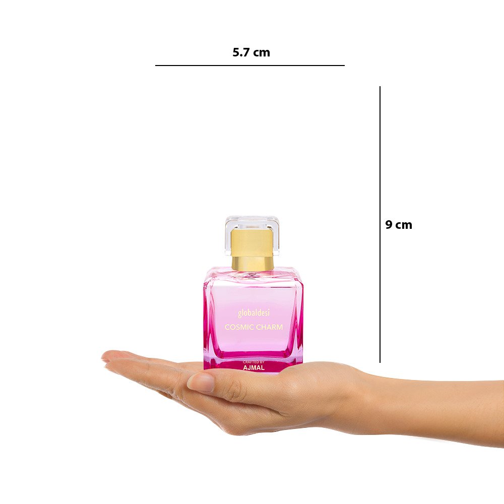 Ajmal Global Desi Cosmic Charm Eau De Parfum 100ml 3.4 Fl.oz. Gift For Women | Long Lasting Spray Ajmal Global Desi Cosmic Charm Eau De Parfum 100ml 3.4 Fl.oz. Gift For Women | Long Lasting Spray
