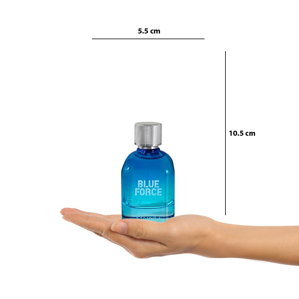 Ajmal Maryaj Blue Force Eau De Parfum 100ml 3.4 Fl.oz. Gift For Husband | Long Lasting Ajmal Maryaj Blue Force Eau De Parfum 100ml 3.4 Fl.oz. Gift For Husband | Long Lasting