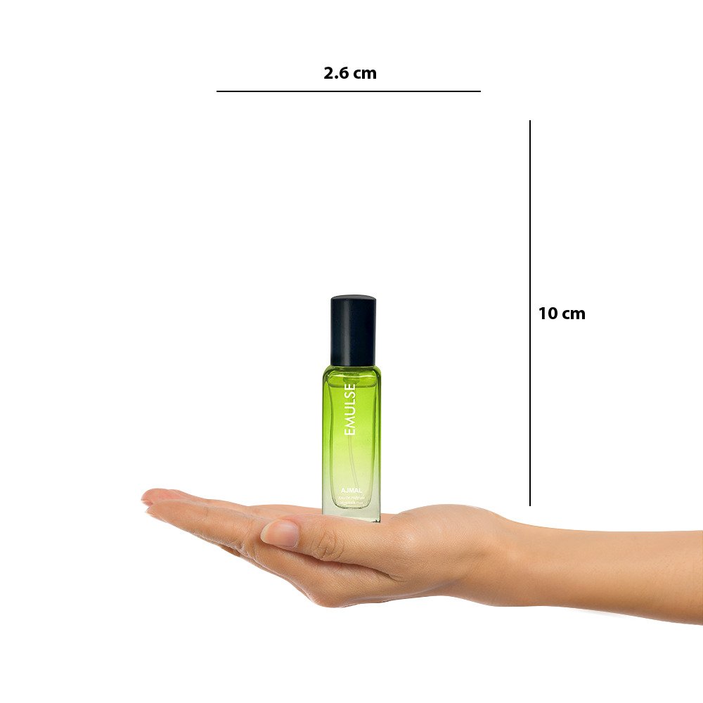 Ajmal Emulse Eau De Parfum 20ml 0.6 Fl.oz. Party Wear Gift For Men & Women | Long Lasting Ajmal Emulse Eau De Parfum 20ml 0.6 Fl.oz. Party Wear Gift For Men & Women | Long Lasting