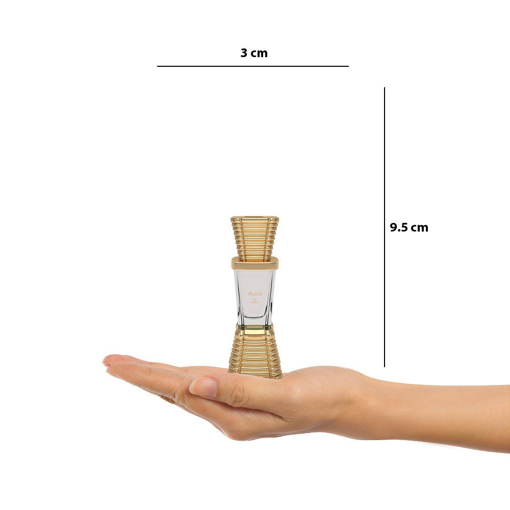 Ajmal Aura Concentrated Perfume 10ml 0.3 Fl.oz. Gift For Women | Alcohol Free Ajmal Aura Concentrated Perfume 10ml 0.3 Fl.oz. Gift For Women | Alcohol Free