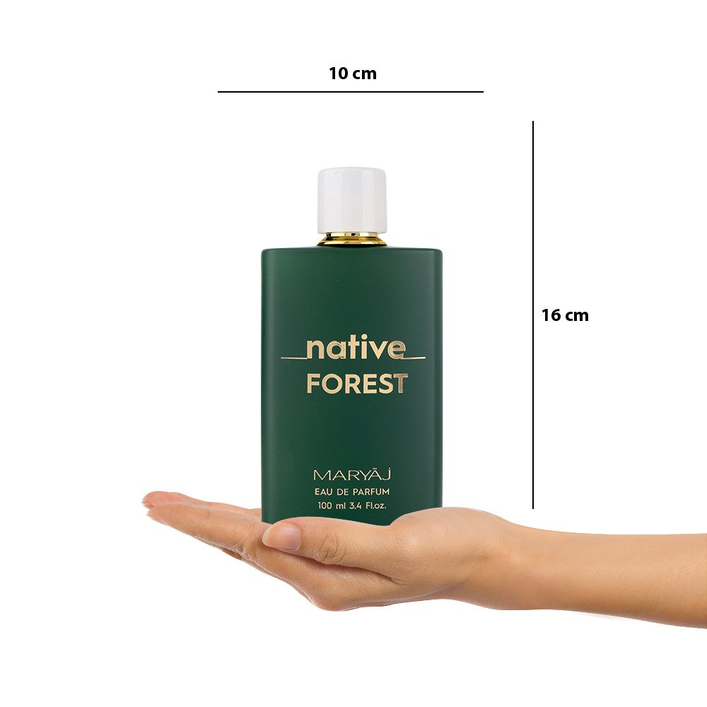 Ajmal Maryaj Native Forest Eau De Parfum 100ml 3.4 Fl.oz. Gift For Men & Women | Long Lasting Spray Ajmal Maryaj Native Forest Eau De Parfum 100ml 3.4 Fl.oz. Gift For Men & Women | Long Lasting Spray