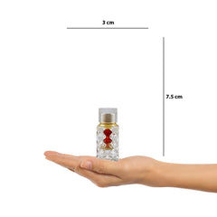Ajmal Dahnul Oudh Khalifa Concentrated Perfume 3ml 0.1 Fl.oz. Unisex Fragrance | Alcohol Free