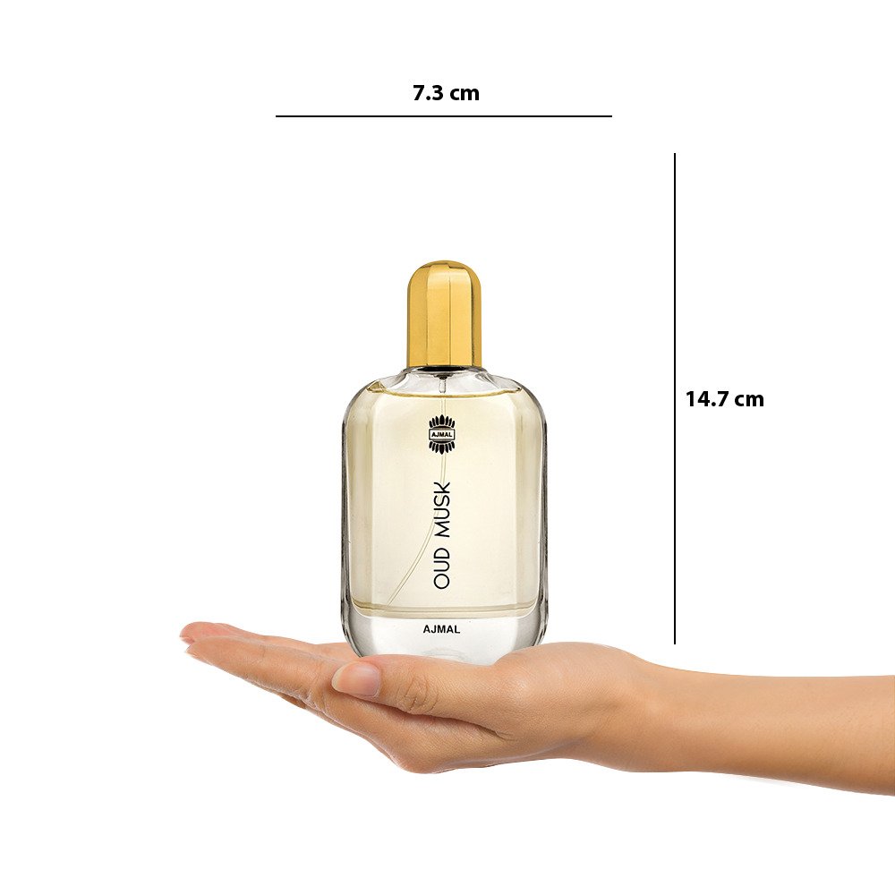 Ajmal Oud Musk Eau De Parfum 100ml 3.4 Fl.oz. Perfume Gift For Men | Long Lasting Ajmal Oud Musk Eau De Parfum 100ml 3.4 Fl.oz. Perfume Gift For Men | Long Lasting