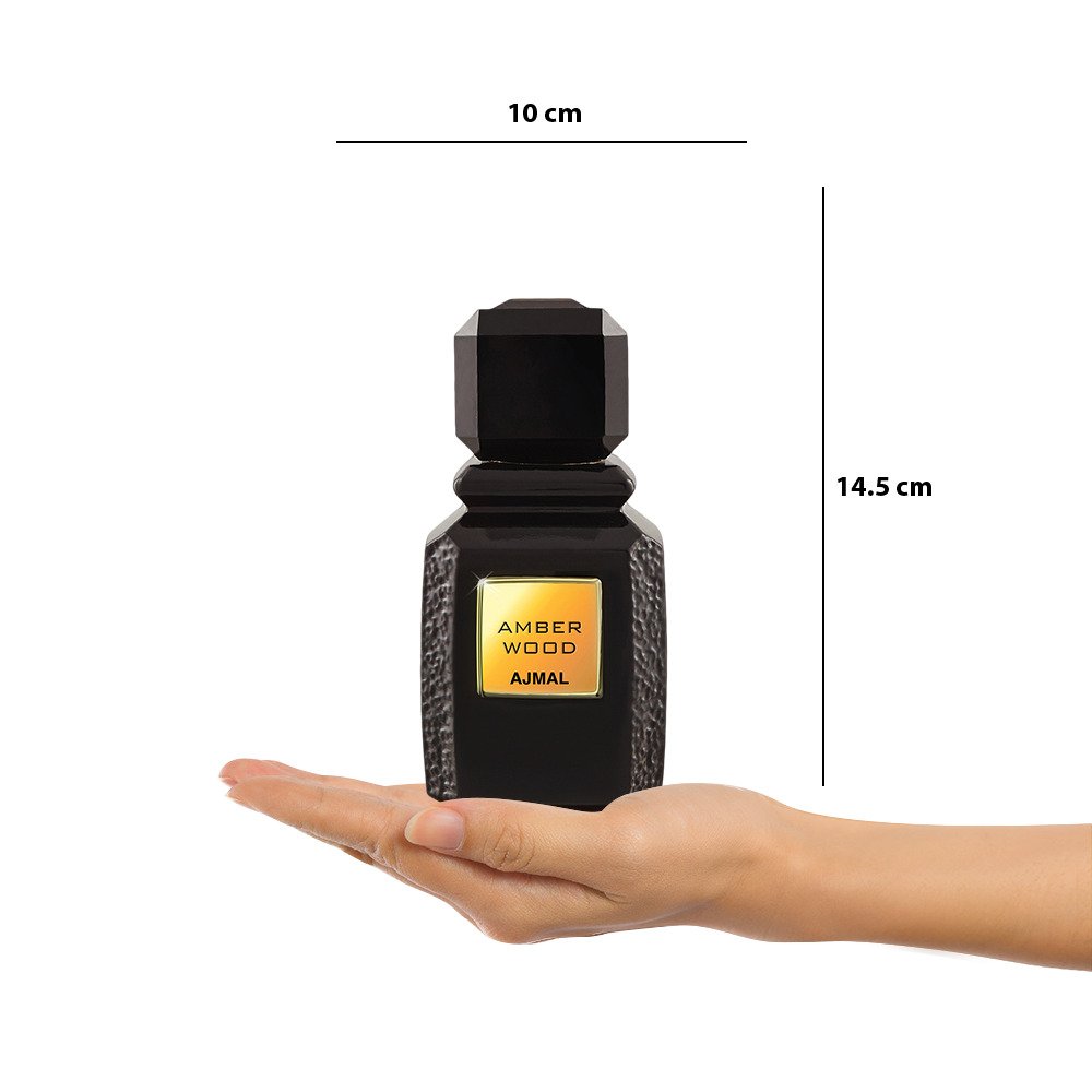 Ajmal Amber Wood Eau De Parfum 100ml 3.4 Fl.oz. Perfume Gift For Men & Women | Long Lasting Ajmal Amber Wood Eau De Parfum 100ml 3.4 Fl.oz. Perfume Gift For Men & Women | Long Lasting