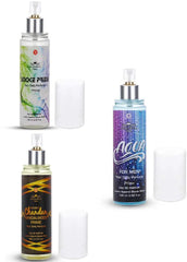 Menjewell Musky Chandan Sandalwood Prime + Aqua For Men Prime + Smoke Prime Eau De Parfum 105ml 3.5 Fl.oz. Each | Masculine Fragrances