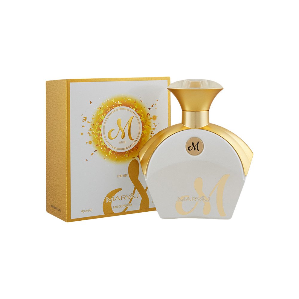 Ajmal Maryaj M White For Her Eau De Parfum 90ml 3.0 Fl.oz. Gift For Women | Long Lasting Spray Ajmal Maryaj M White For Her Eau De Parfum 90ml 3.0 Fl.oz. Gift For Women | Long Lasting Spray