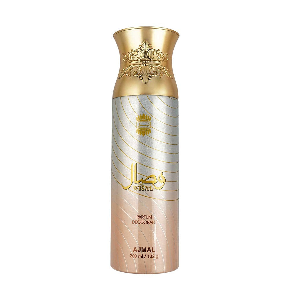 Ajmal Wisal Parfum Deodorant 200ml 6.7 Fl.oz. Gift For Women | Long Lasting Ajmal Wisal Parfum Deodorant 200ml 6.7 Fl.oz. Gift For Women | Long Lasting