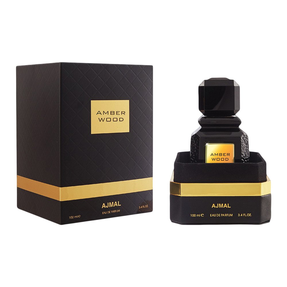 Ajmal Amber Wood Eau De Parfum 100ml 3.4 Fl.oz. Perfume Gift For Men & Women | Long Lasting Ajmal Amber Wood Eau De Parfum 100ml 3.4 Fl.oz. Perfume Gift For Men & Women | Long Lasting