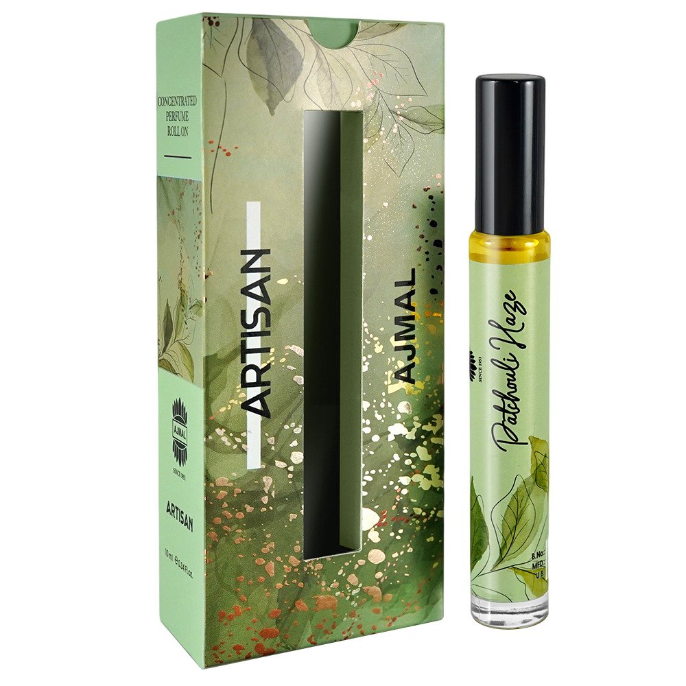 Ajmal Artisan Patchouli Haze Concentrated Perfume 10ml 0.3 Fl.oz. Gift For Men & Women | Alcohol Free Ajmal Artisan Patchouli Haze Concentrated Perfume 10ml 0.3 Fl.oz. Gift For Men & Women | Alcohol Free