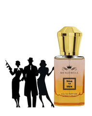 Menjewell Noir For Men Eau De Parfum 50ml 1.6 Fl.oz. Long Lasting | Alcohol Free