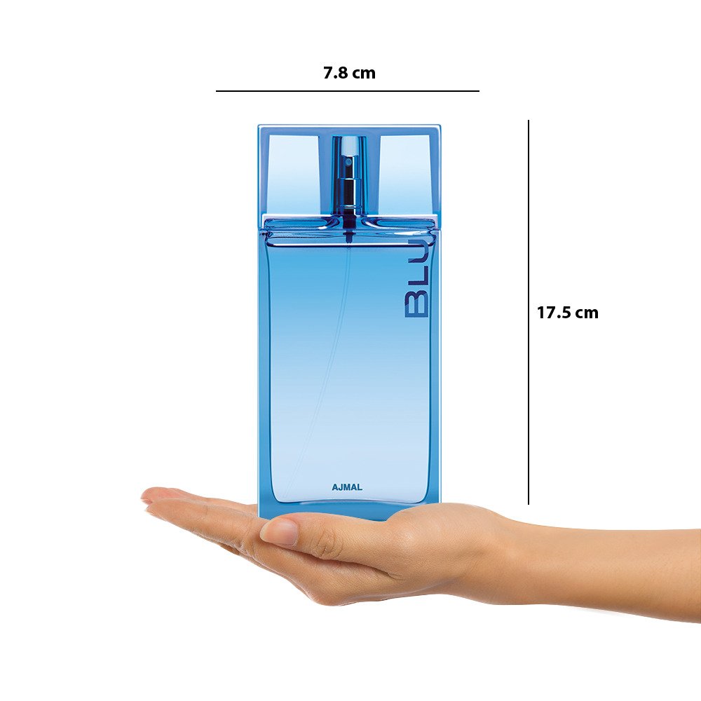 Ajmal Blu Eau De Parfum Spray 90ml 3.0 Fl.oz. Men Fragrance | Long Lasting Party Wear Ajmal Blu Eau De Parfum Spray 90ml 3.0 Fl.oz. Men Fragrance | Long Lasting Party Wear