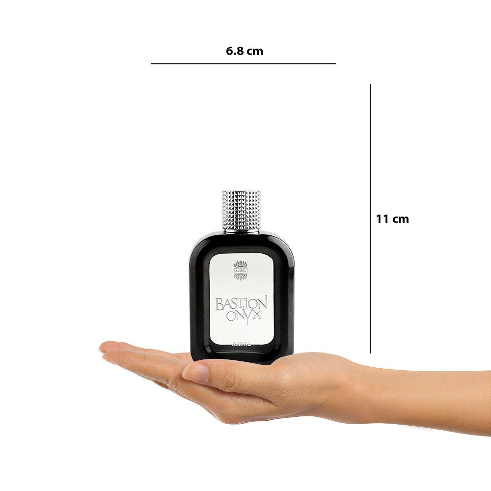 Ajmal Bastion Onyx Eau De Parfum 100ml 3.4 Fl.oz. Perfume Gift For Husband | Long Lasting Spray Ajmal Bastion Onyx Eau De Parfum 100ml 3.4 Fl.oz. Perfume Gift For Husband | Long Lasting Spray