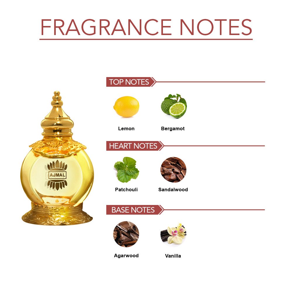 Ajmal Mukhallat Al Wafa Concentrated Perfume 12ml 0.4 Fl.oz. For Unisex | Free From Alcohol Ajmal Mukhallat Al Wafa Concentrated Perfume 12ml 0.4 Fl.oz. For Unisex | Free From Alcohol
