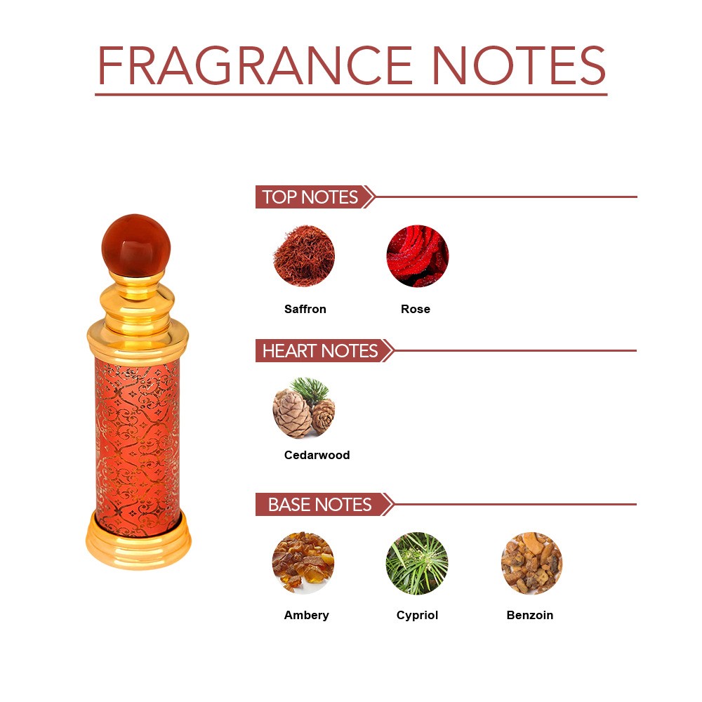 Ajmal Classic Oud Concentrated Perfume 10ml 0.3 Fl.oz. Unisex Fragrance | Free From Alcohol Ajmal Classic Oud Concentrated Perfume 10ml 0.3 Fl.oz. Unisex Fragrance | Free From Alcohol