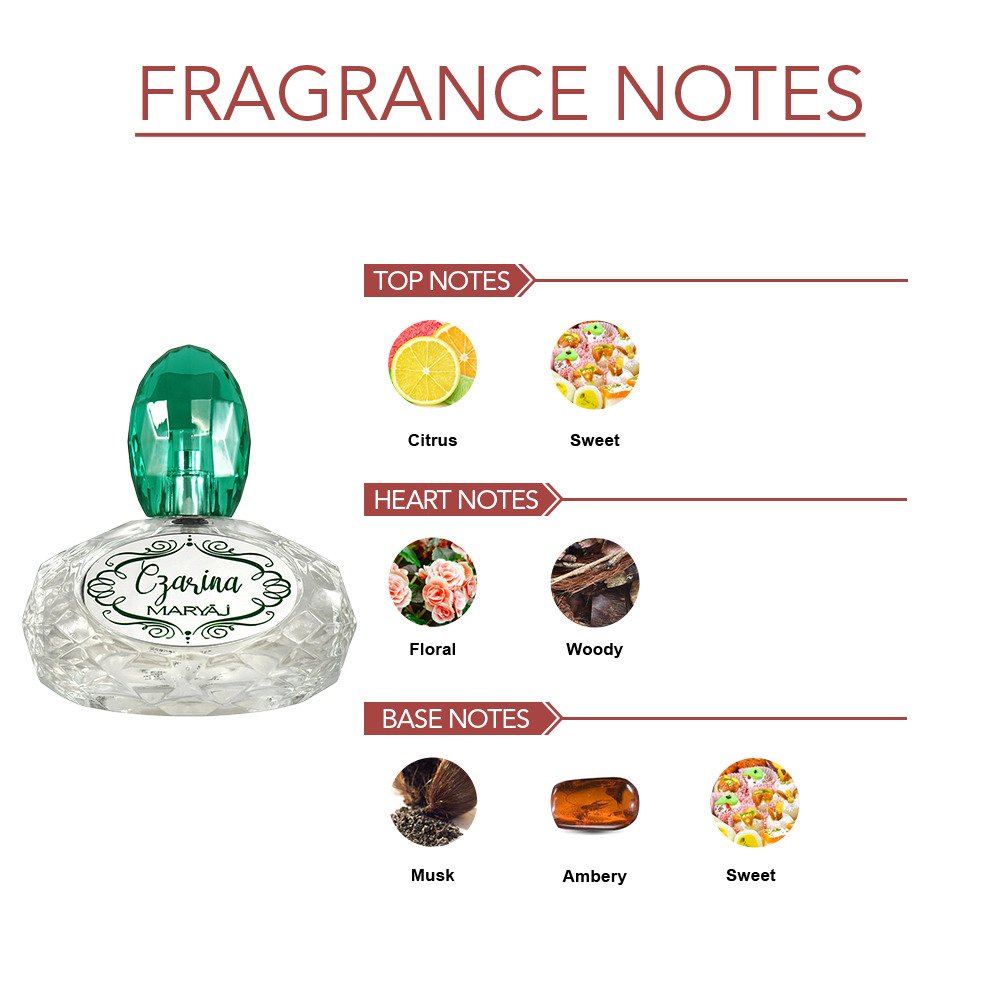 Ajmal Maryaj Czarina For Her Eau De Parfum 100ml 3.4 Fl.oz. Gift For Women | Long Lasting Ajmal Maryaj Czarina For Her Eau De Parfum 100ml 3.4 Fl.oz. Gift For Women | Long Lasting