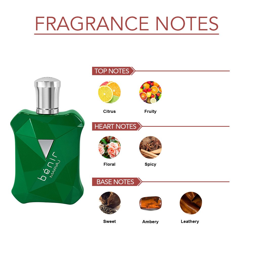 Ajmal Maryaj Benir For Him Eau De Parfum 100ml 3.4 Fl.oz. Gift For Men | Long Lasting Spray Ajmal Maryaj Benir For Him Eau De Parfum 100ml 3.4 Fl.oz. Gift For Men | Long Lasting Spray