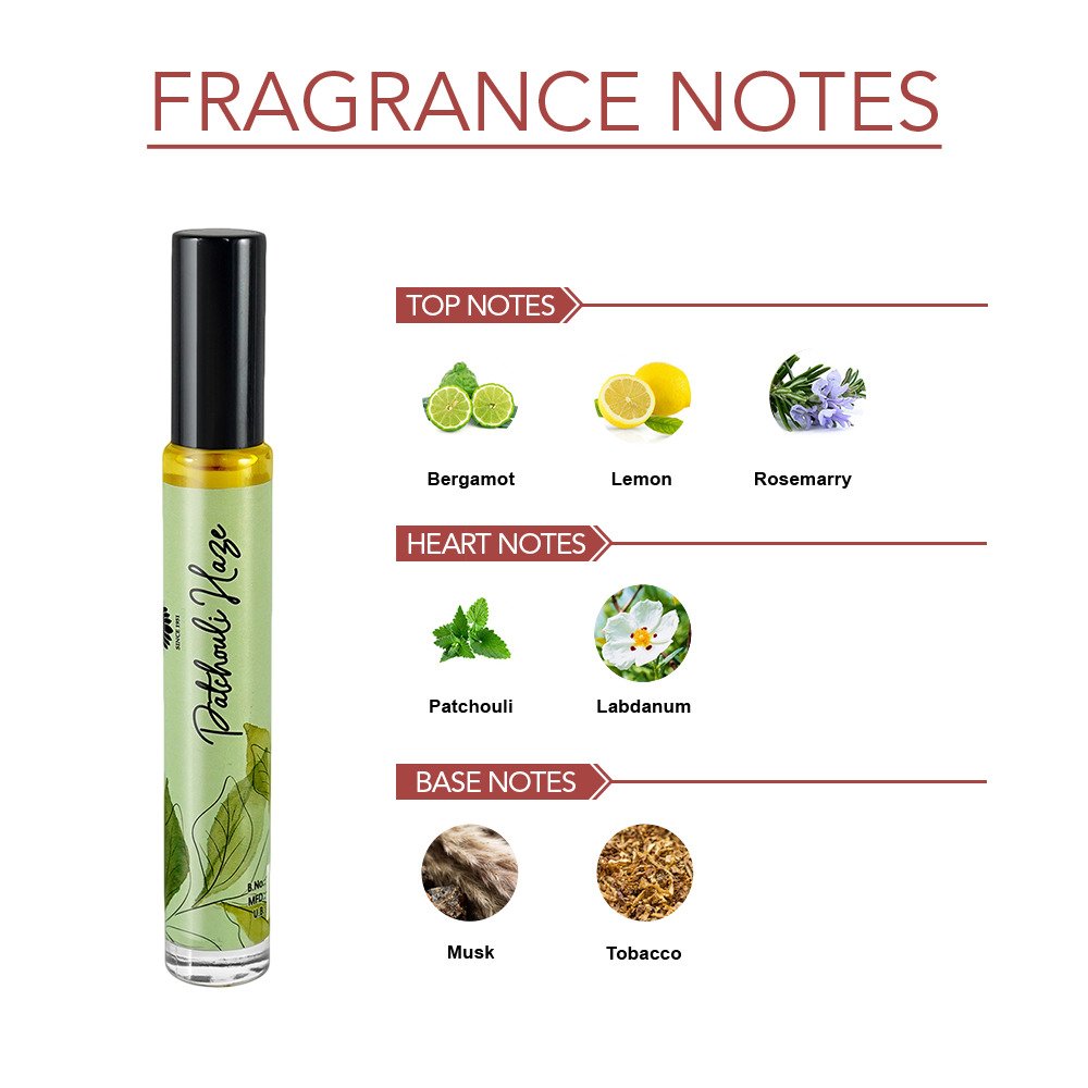 Ajmal Artisan Patchouli Haze Concentrated Perfume 10ml 0.3 Fl.oz. Gift For Men & Women | Alcohol Free Ajmal Artisan Patchouli Haze Concentrated Perfume 10ml 0.3 Fl.oz. Gift For Men & Women | Alcohol Free