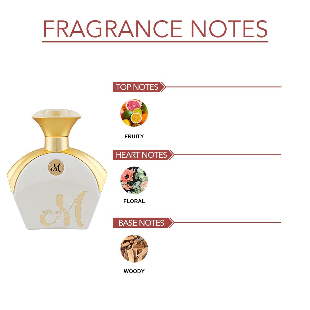 Ajmal Maryaj M White For Her Eau De Parfum 90ml 3.0 Fl.oz. Gift For Women | Long Lasting Spray Ajmal Maryaj M White For Her Eau De Parfum 90ml 3.0 Fl.oz. Gift For Women | Long Lasting Spray