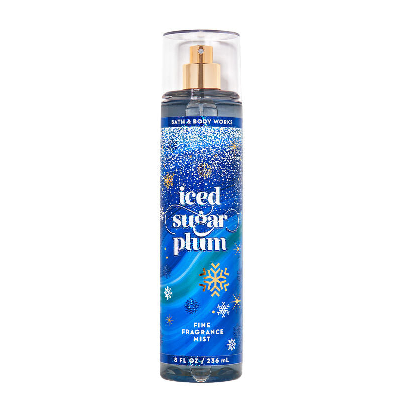 BATH & BODY WORKS ICED SUGAR PLUM FINE FRAGRANCE MIST 236ML 7.9 FL.OZ. BATH & BODY WORKS ICED SUGAR PLUM FINE FRAGRANCE MIST 236ML 7.9 FL.OZ.