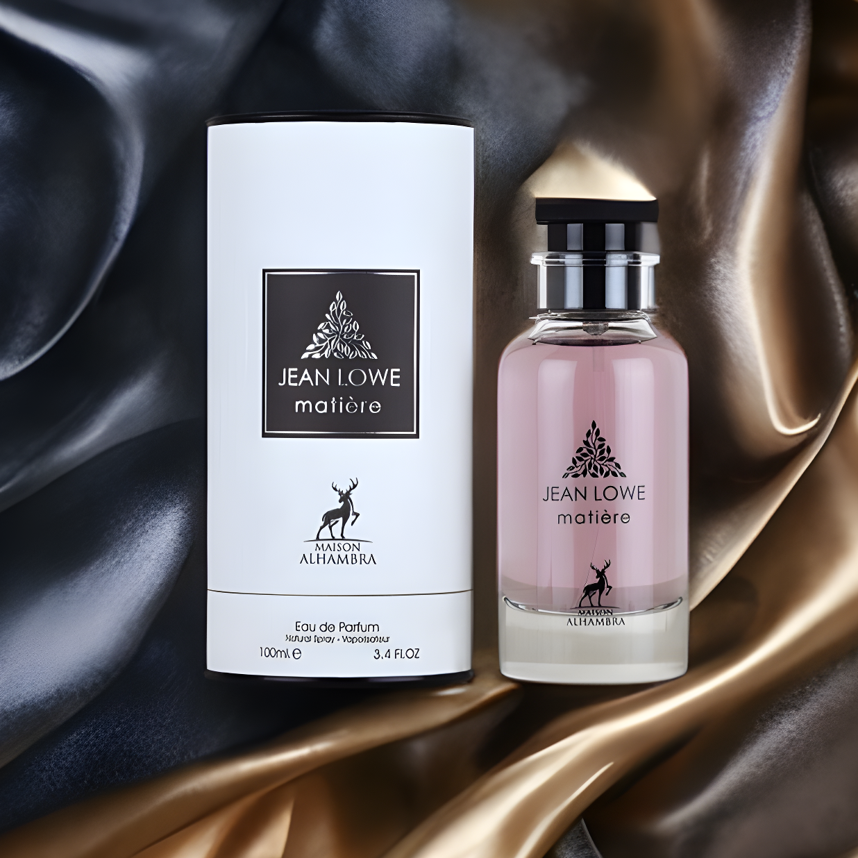 JEAN LOWE MATIERE BY MAISON ALHAMBRA EAU DE PARFUM 100ML 3.4 FL.OZ. FOR MEN AND WOMEN JEAN LOWE MATIERE BY MAISON ALHAMBRA EAU DE PARFUM 100ML 3.4 FL.OZ. FOR MEN AND WOMEN