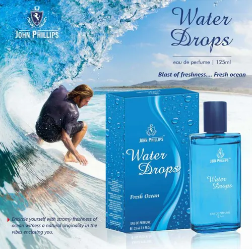 John Phillips Eau De Parfumes Titanic 100ml 3.4 Fl.oz. & Water Drops 125ml 4.2 Fl.oz. | Combo Of 2 For Men & Women John Phillips Eau De Parfumes Titanic 100ml 3.4 Fl.oz. & Water Drops 125ml 4.2 Fl.oz. | Combo Of 2 For Men & Women