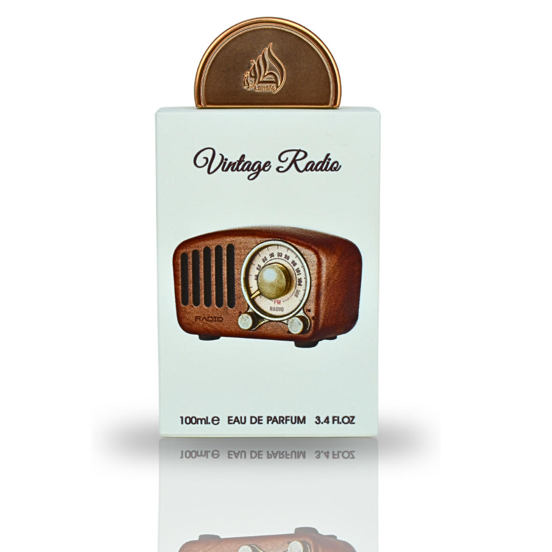 Lattafa Pride Vintage Radio Eau De Parfum 100ml 3.4 Fl.oz. For Men & Women Lattafa Pride Vintage Radio Eau De Parfum 100ml 3.4 Fl.oz. For Men & Women
