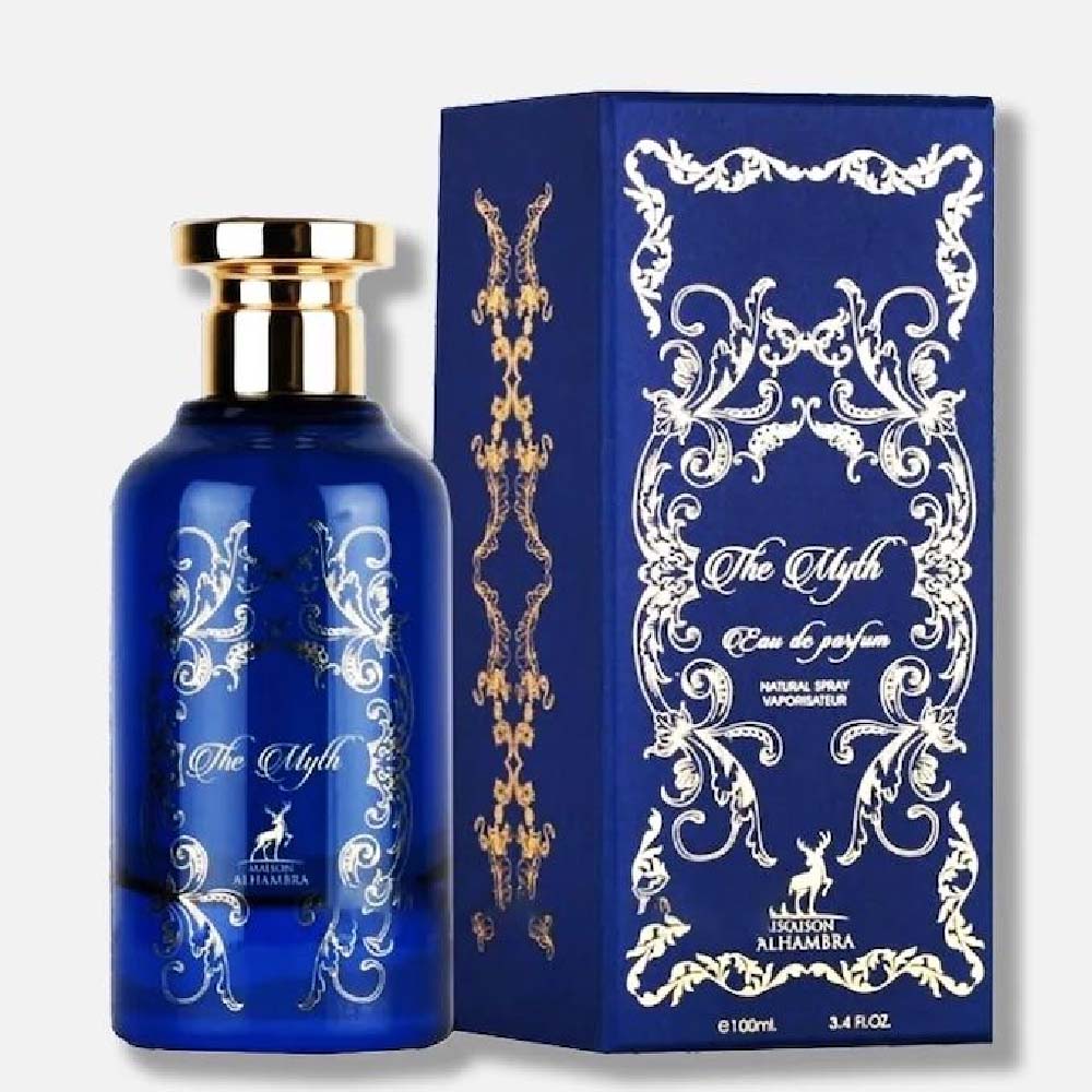 THE MYTH BY MAISON ALHAMBRA EAU DE PARFUM 100ML 3.4 FL.OZ. UNISEX FRAGRANCE THE MYTH BY MAISON ALHAMBRA EAU DE PARFUM 100ML 3.4 FL.OZ. UNISEX FRAGRANCE