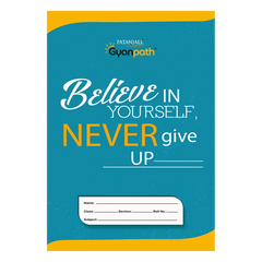 Patanjali Gyanpath Notebook (16.5x23.5cm) Multi Design, 172pages Single Line, Pack Of 1