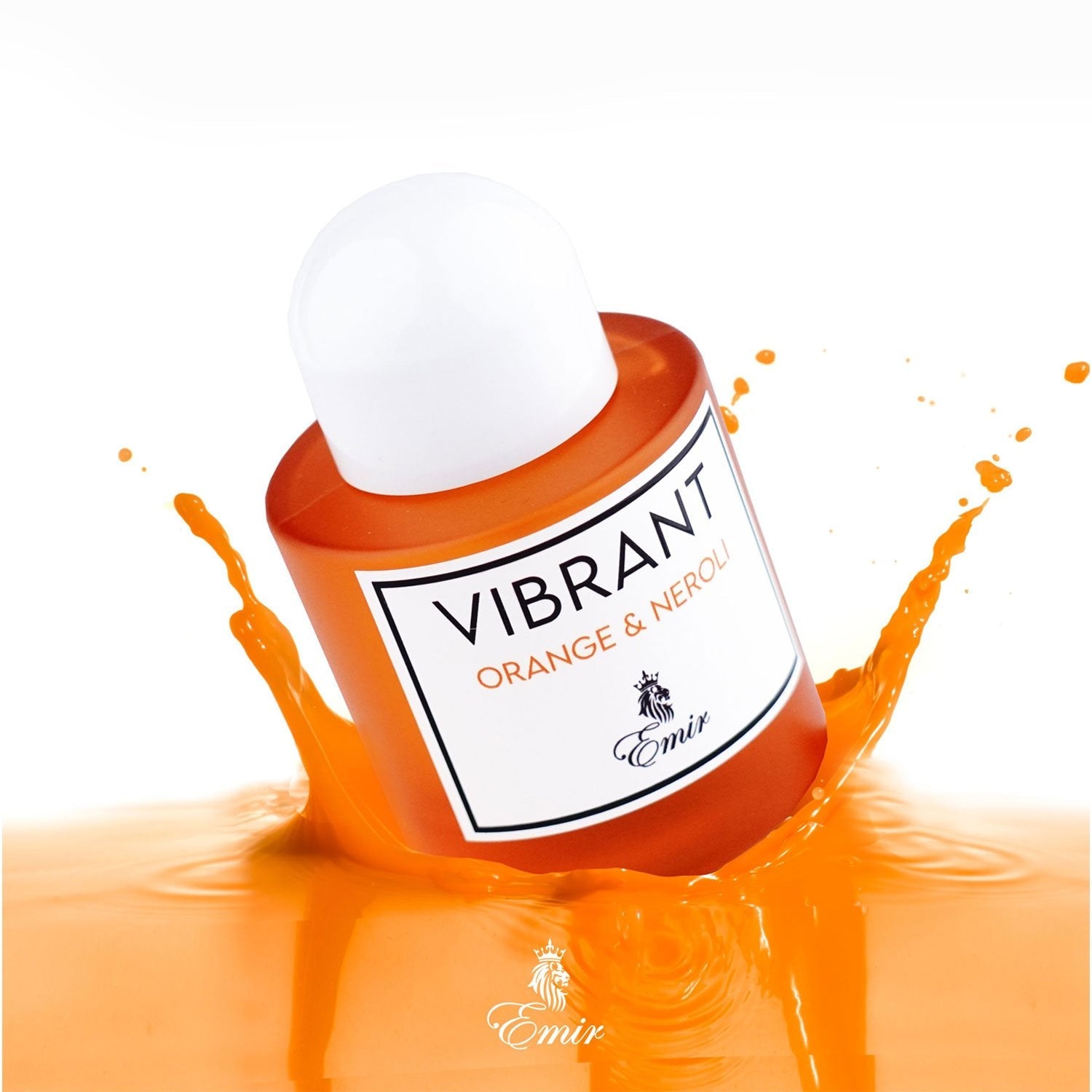 Emir Vibrant Orange & Neroli Eau De Parfum 100ml 3.4 Fl.oz. Unisex Fragrance | Long Lasting | Party Wear Emir Vibrant Orange & Neroli Eau De Parfum 100ml 3.4 Fl.oz. Unisex Fragrance | Long Lasting | Party Wear