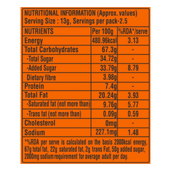 Patanjali Creamfeast Orange Biscuit 32.5gm